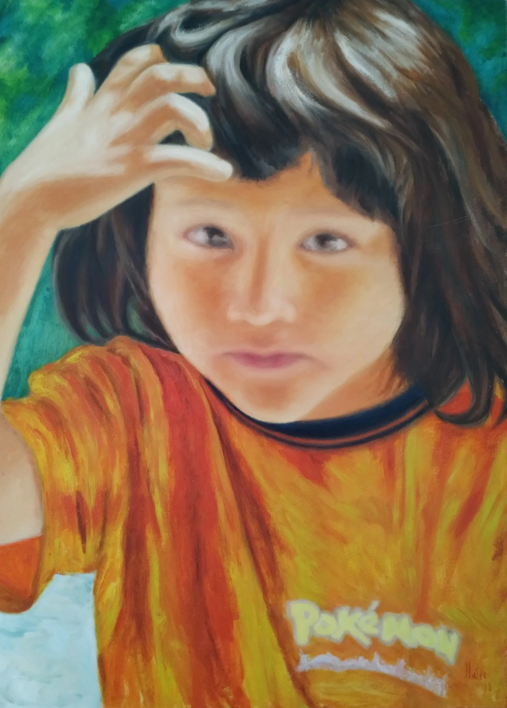 Obra pictórica «Gren» de Giovanna Mosquera