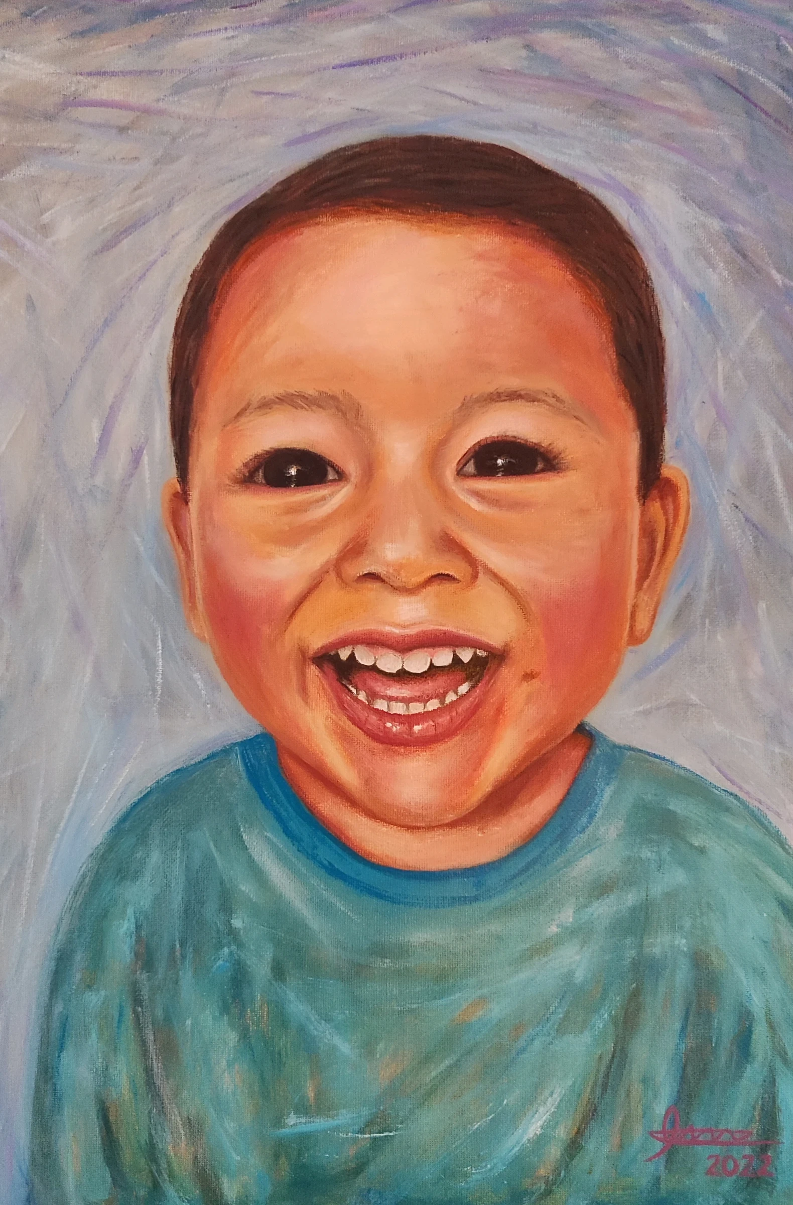 Obra pictórica «Otz detalle 2» de Giovanna Mosquera